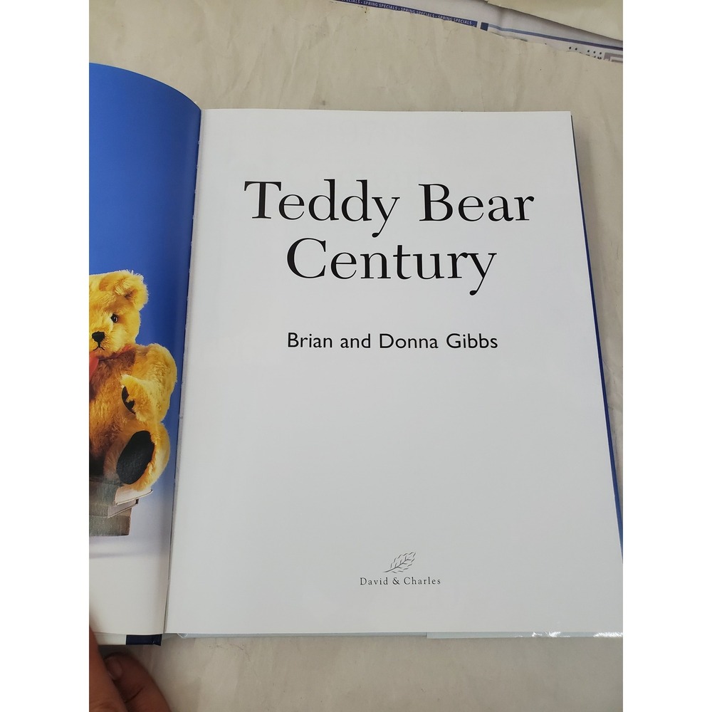 Teddy Bear Century Brian Donna Gibbs 13 Original Designs Patterns Book 2002 - Picture 3 of 10